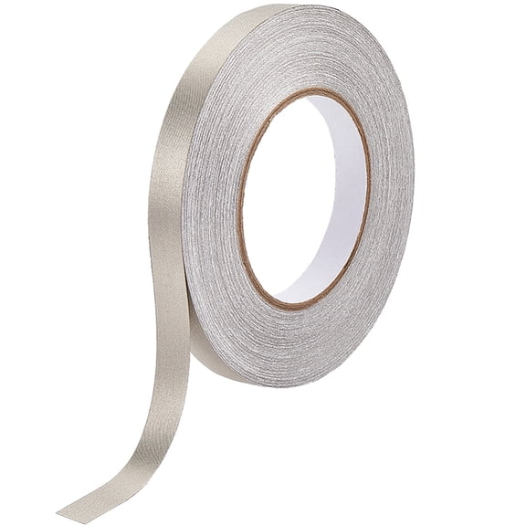 50m*15mm Faraday Cloth Tape Double Conductive Fiberglass Fabric Adhesive Tape for EMI Shielding RF Blocking Laptop Cellphone LCD Cable Wire Harness