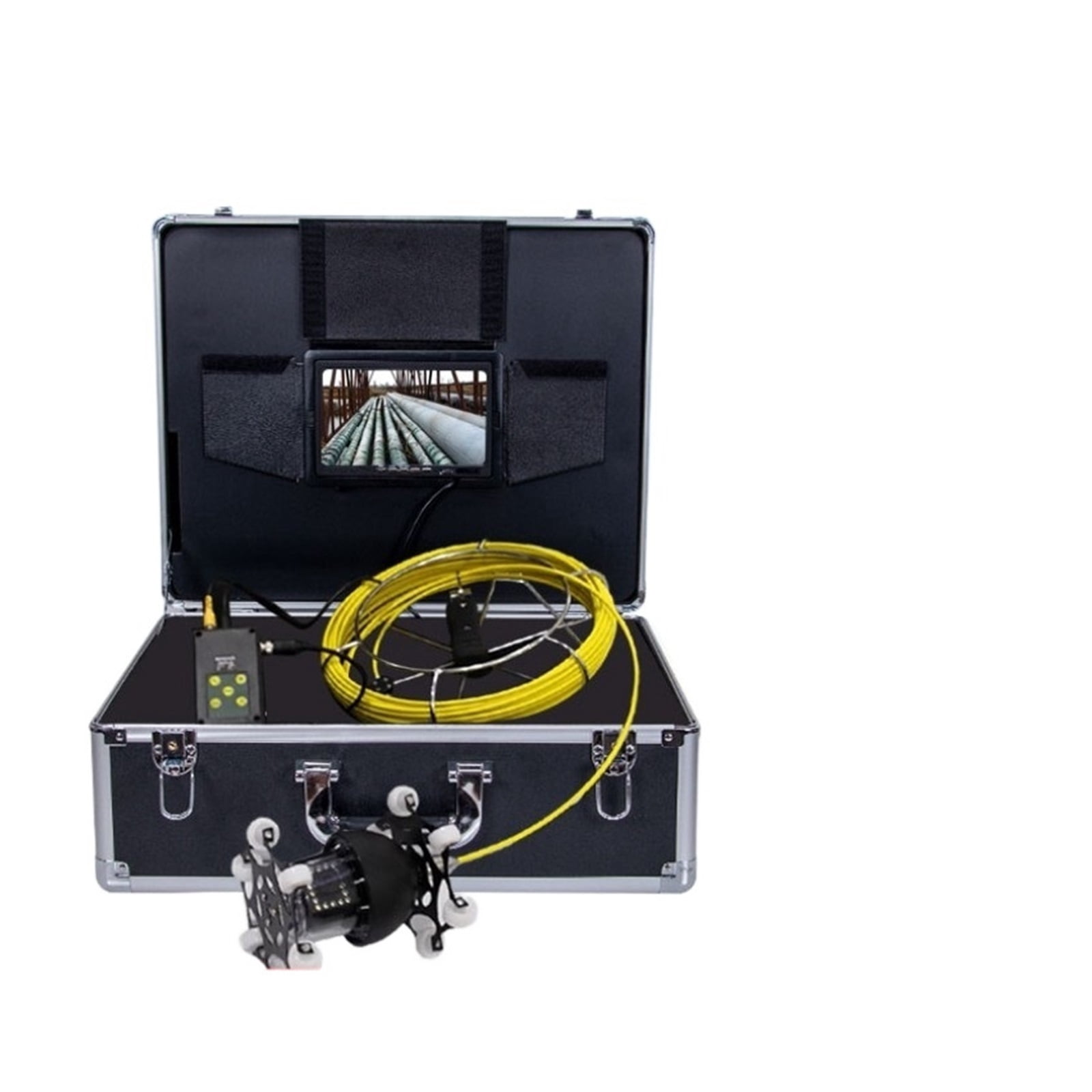 50m Cable Sewer Drain Pipe Inspection Camera System With DVR 360 Degree Rotation Waterproof Industrial Pipeline Endoscope ,Stunning Clarity