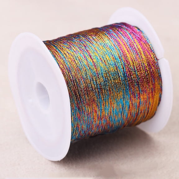 50m Fishing Rod Guide Winding Thread Rod Building Line Wire Polyester Fiber Ring