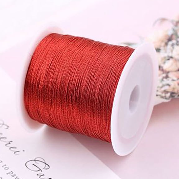 50m Fishing Rod Guide Winding Thread Rod Building Line Wire Polyester Fiber Ring