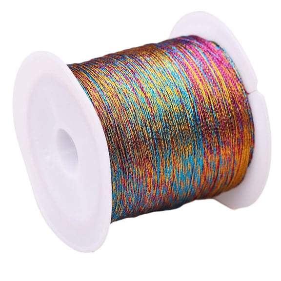 50m Fishing Rod Guide Winding Thread Rod Building Line Wire Polyester Fiber Ring