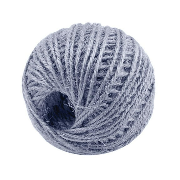 50m Jute Rope for DIY Crafts | 2mm Twine for Photo Wall Decor, Gift Wrapping & Garden Use | 3-Strand Natural Fiber Cord for Wedding Decor & Home Projects