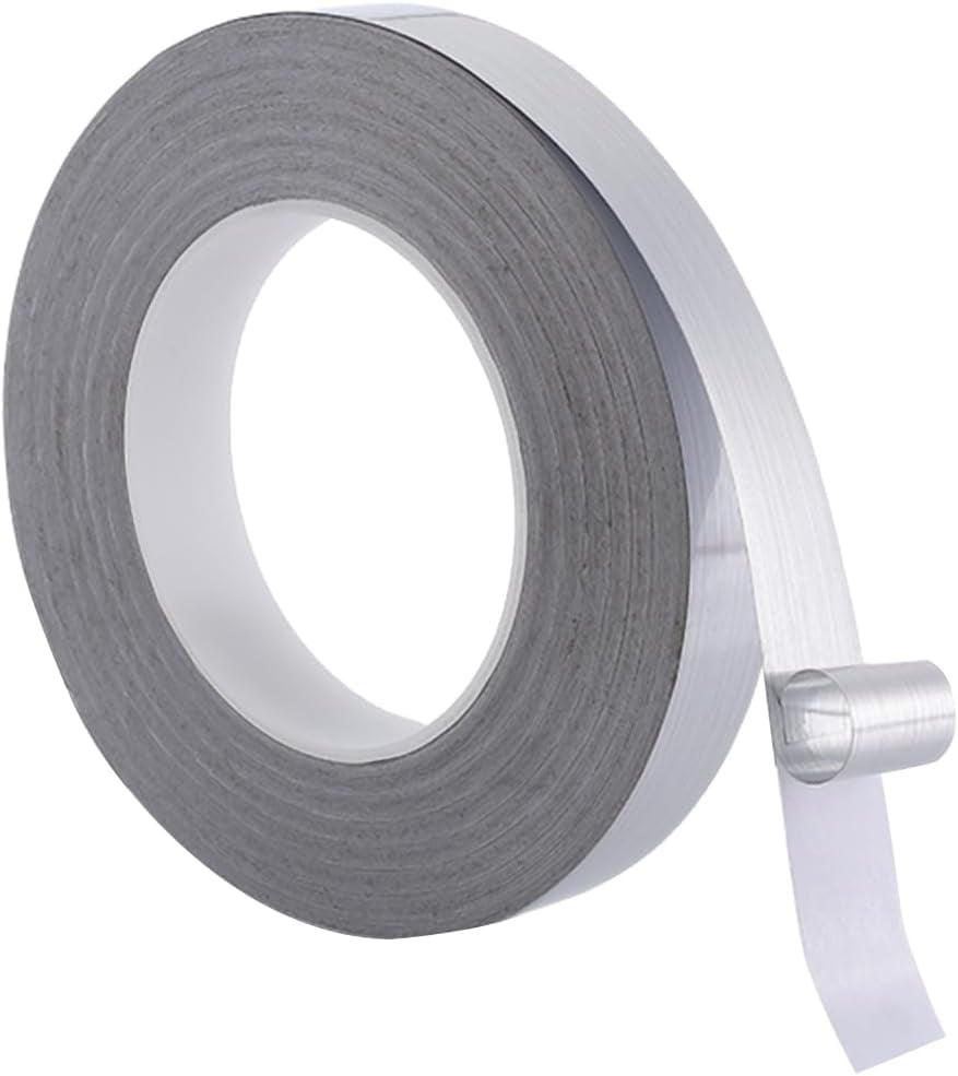 50m Metalized Mirror Tape 20mm Wallpaper Border Tape Silver Molding