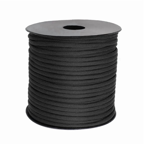 50m Polypropylene 7-Core 4mm Umbrella Rope Outdoor Camping Emergency Tent Canopy Rope Windproof Rope DIY Braided Rope A