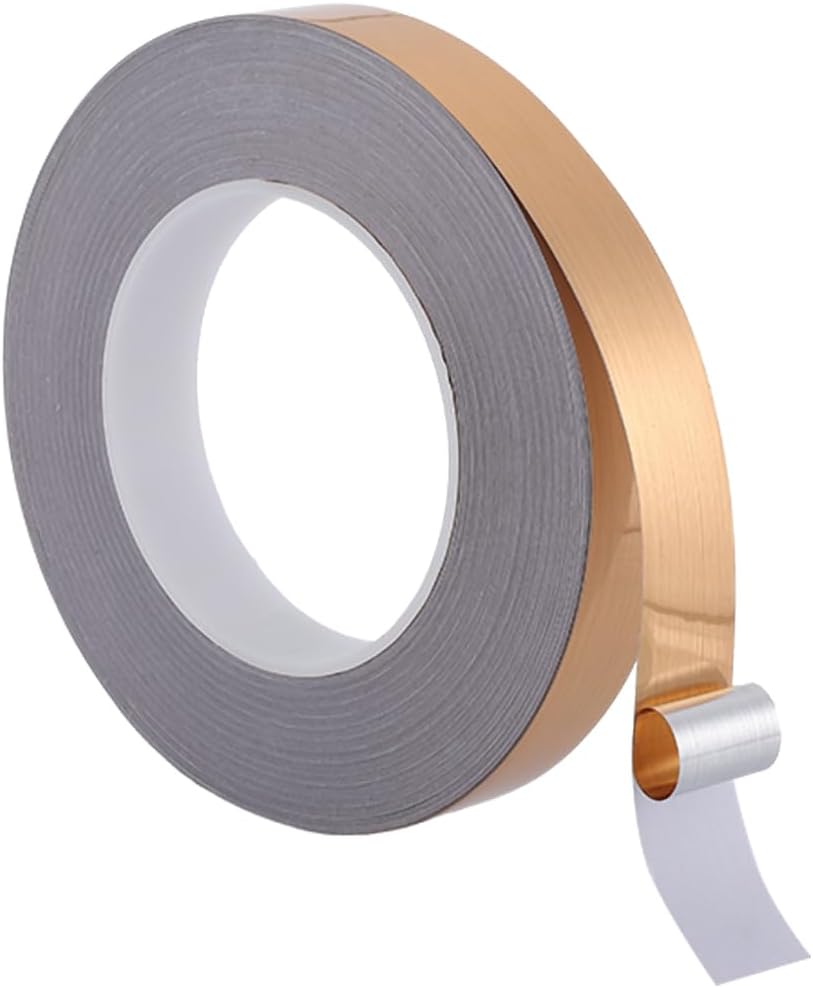 LOLYSIC 2x Gold Wandleisten 20mm X 5m - Selbstklebende Zierleisten Für Spiegel & Wände