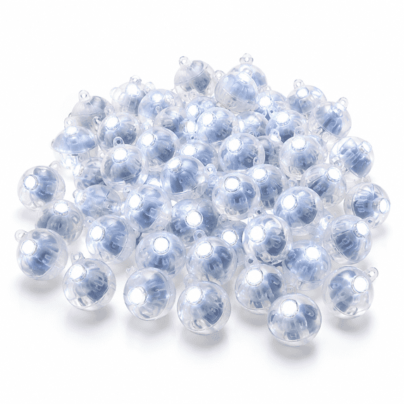 50mini Led Lights Balloons Light For Party Decorations Neon Paper ...
