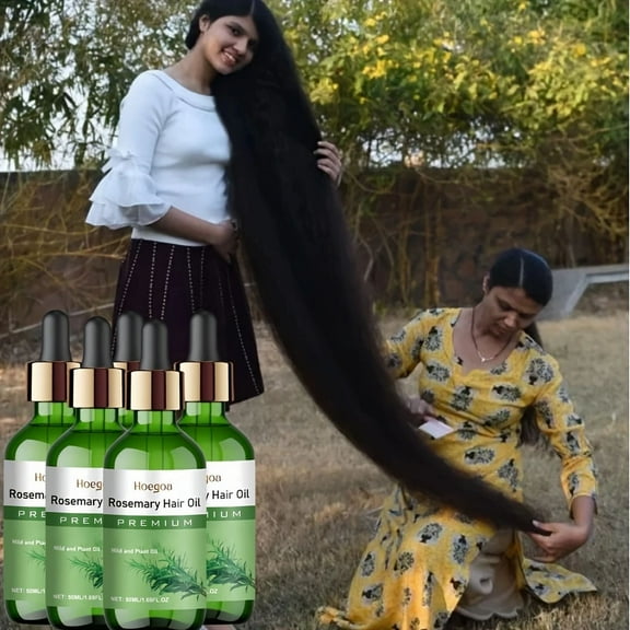 50ml/1.69oz Rosemary Oil Hair Oil Contains Rosemary Leaf Oil, Batana Oil, Castor Seed Oil Nourishing Suitable For Use In Moisturizing And Smoothing Hair Leaves Hair