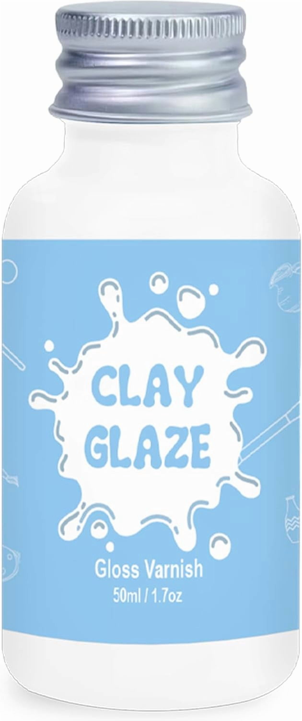 50ml Air Dry Clay Varnish，Air Dry Clay Sealant for Airdry Clay，Air Dry ...