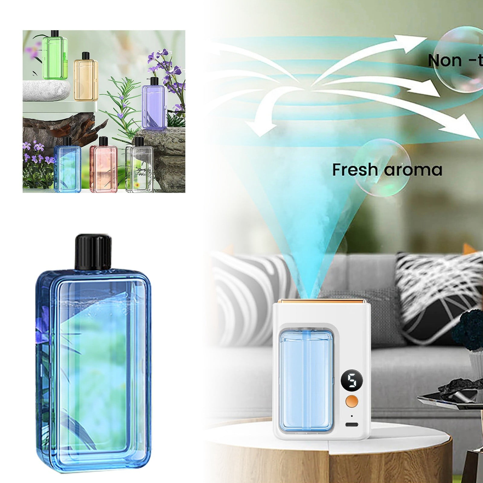 50ml Automatic Spray Aromatherapy Machine Household Aromatherapy
