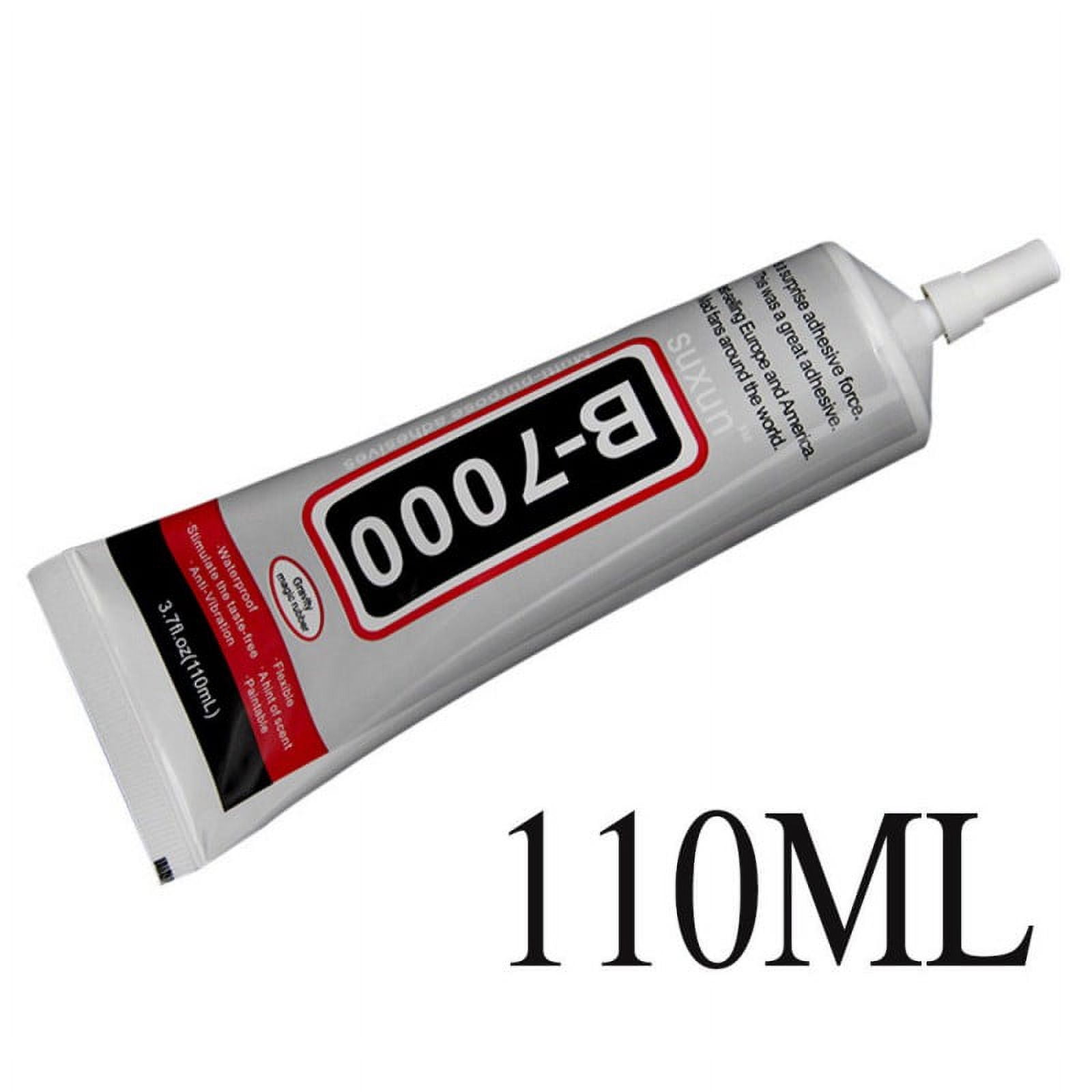 50ml B-7000 Adhesive, Multi-function Glues Paste Adhesive Suitable for Glass,Wooden, Jewelery,Mobile Phone Screen Glue, Size: 110 mL, Silver