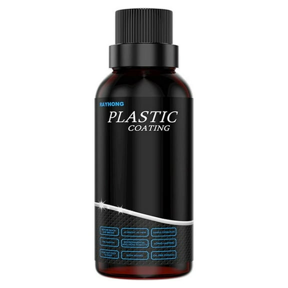 50ml Car Wax Liquid Rubber Interior Parts Repair Car Care Plastic Repair Agent