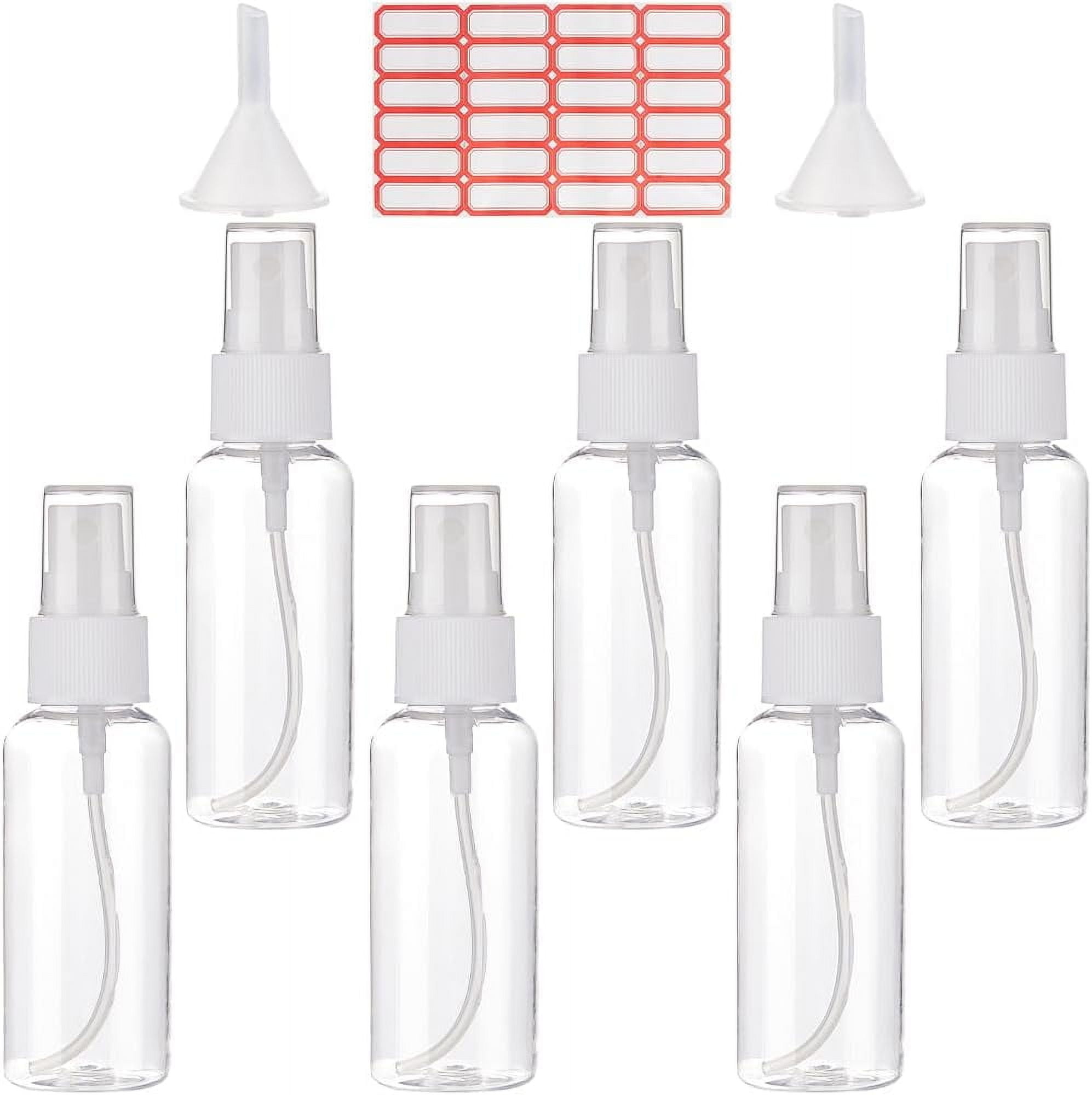 50ml Clear Perfume Spray Bottle 8Pcs Plastic Empty Fragrance Bottle No ...