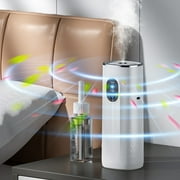 50ml Humidifiers for Bedroom Home, Smart Warm and Cool Mist Humidifier for Room, Cool Mist Humidifiers for Plants, Top Fill Design Essential Oil Compatible