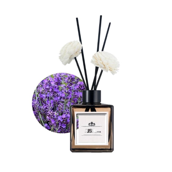 50ml Rattan Reed Diffuser with White Tea /Jasmine/Lavender Fragrance Dé Ni I6B6