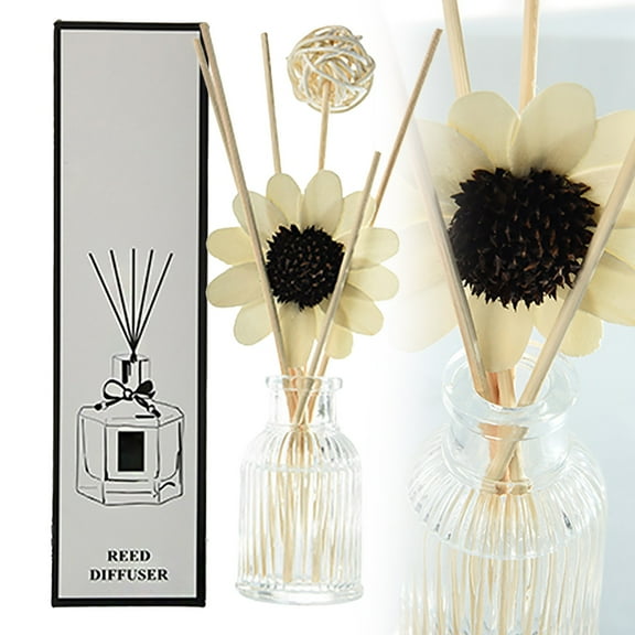 50ml Reed Diffuser Set - Long-Lasting Home Fragrance with Artificial Flowers