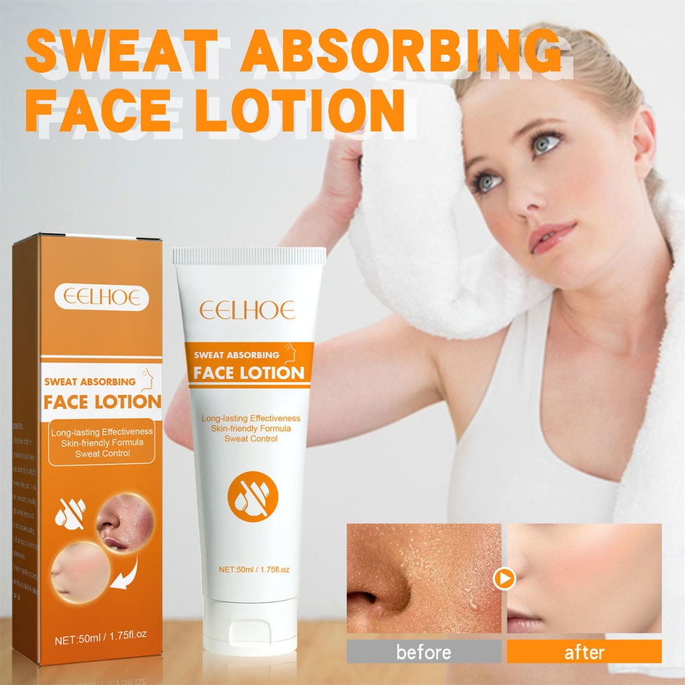 50ml Sweat Absorbing Face Lotion Block Sweat and Oily Skin Control