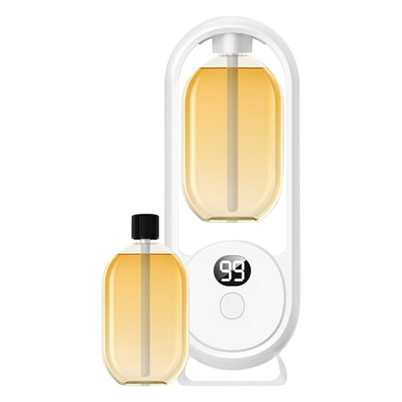 50ml Wireless Smart Aromatherapy Diffuser, Automatic Scent Sprayer, Automatic Diffuser Sprayer,Air Freshener for Home Large Room Bath-(Yellow)
