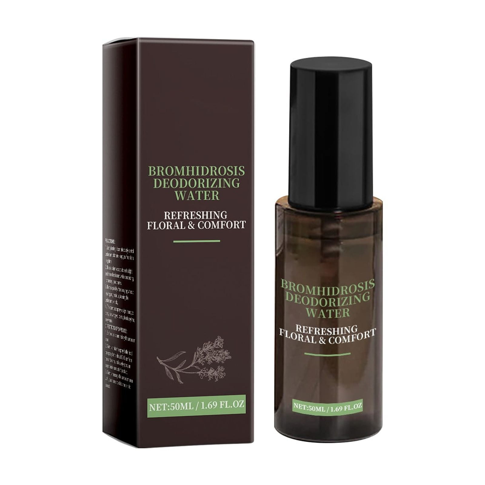 50mlDeodorant Water Armpit Odor Removal Antiperspirant Underarm Spray