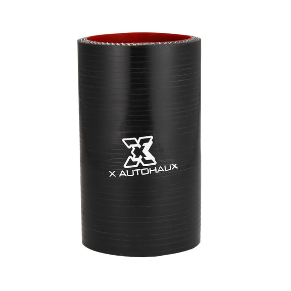 50mm 1.97" ID Universal Silicone Hose Coupler Tube Connectors for Car Intercooler Intake Piping Black Red