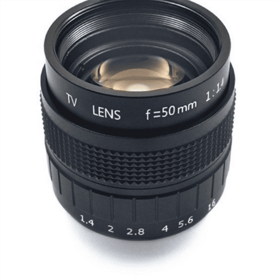 50mm 2/3 Manual Aperture Photography Equipment Lens Industrial Camera Lens