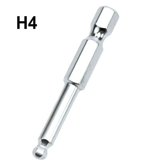 50mm Ball End Hex Screwdriver Bit Magnetic Hexagon Head Wrench Metric Screw Driver Electric Screwdriver Hand Tools H1.5-H6.0