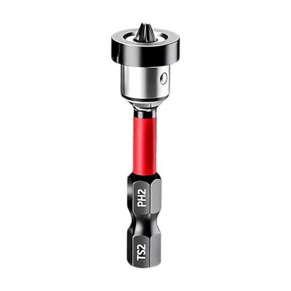 50mm Cross Head Positioning Screwdriver Bits, Drywall Gypsum Board Locator Bits, Anti-Rust Drill Bits Compatible with Cordless & Electric Drills for Plasterboard Installation