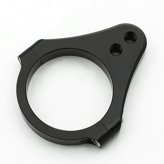 50mm Diameter Aluminum Universal Steering Damper Fork Frame Mounting Clamp Bracket Foot Fixer for Motorcycle Bike