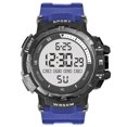 50mm Montres Carlo Men's Military Silicone Band Quartz Sports LED ...