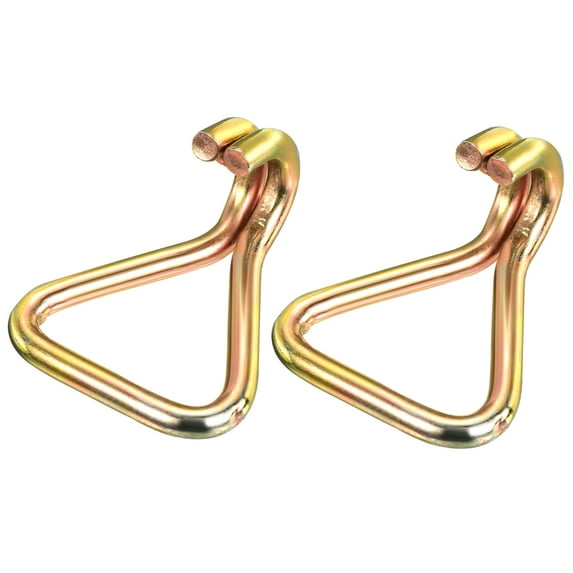 50mm Pack of 2 Double J Strap Hook High Load