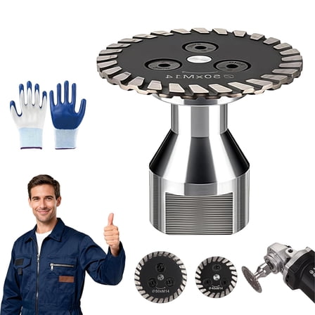 50mm Precision Diamond Cutting Wheel - High Density for Angle Grinder, Wet & Dry Use on Metal, Granite & Marble