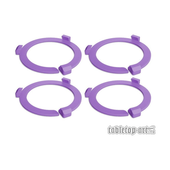 Tabletop Art 50mm Purple Markers (4) New