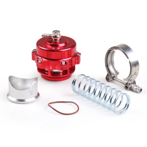 50mm Red Turbocharger Blow Off Valve Bov 35Psi-6Psi Boost+18Psi Springs+Flange