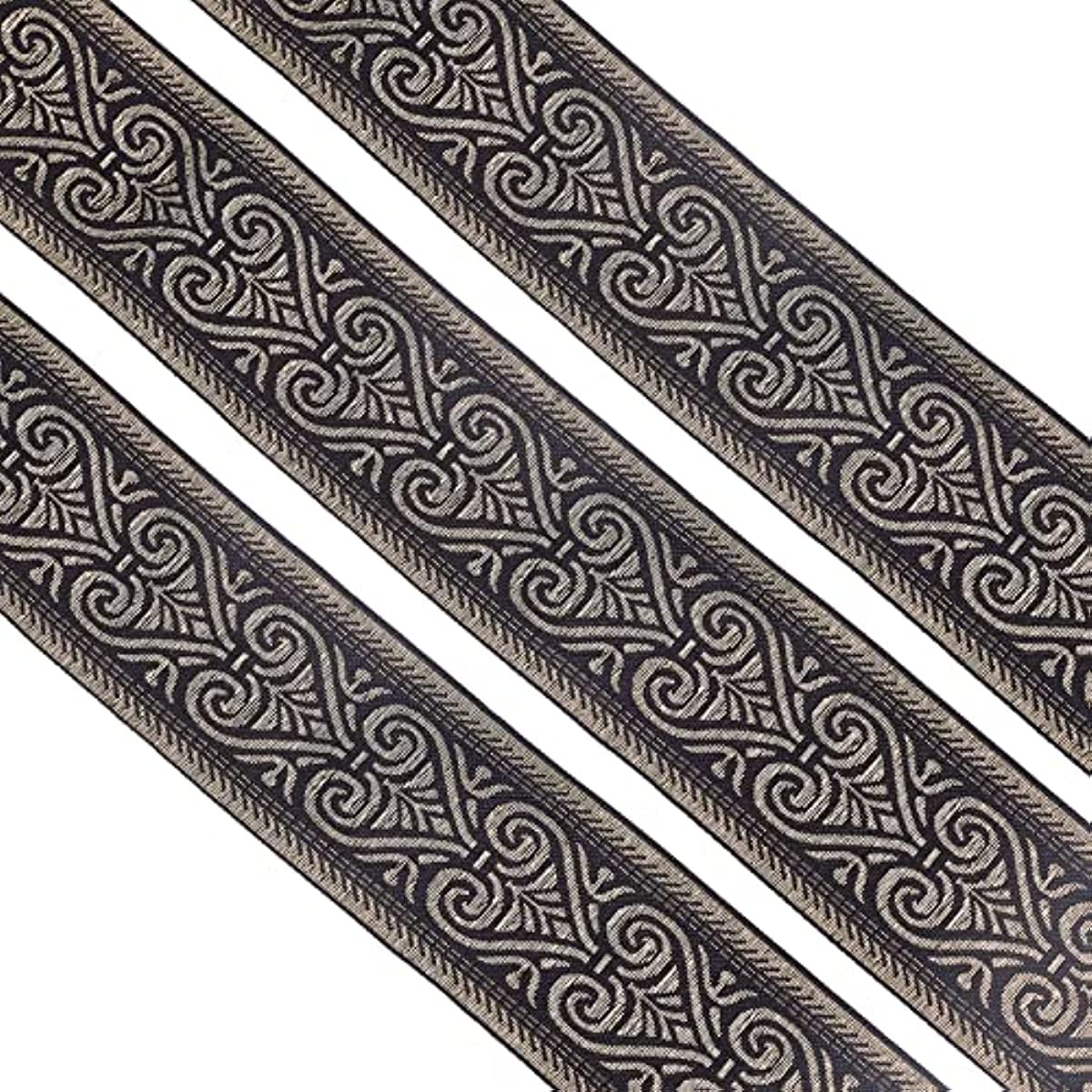 Ribbon #3 Sheer Black Iridescent Harmony 113 50 Yd