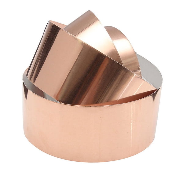 50mm x 3m EMI Copper Foil Shielding Tape Conductive Self Adhesive Barrier Guitar New