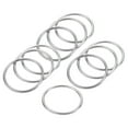 thumbnail image 1 of 50mmx58mm Dia 304 Stainless Steel O Ring Seamless Welded O-Ring for DIY 10 Pack, 1 of 5