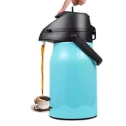 50oz Thermal Carafe Vacuum Airpot Thermal Pot Flask Coffee Dispenser for Hot Cold Beverages 12 Hours Heat Retention