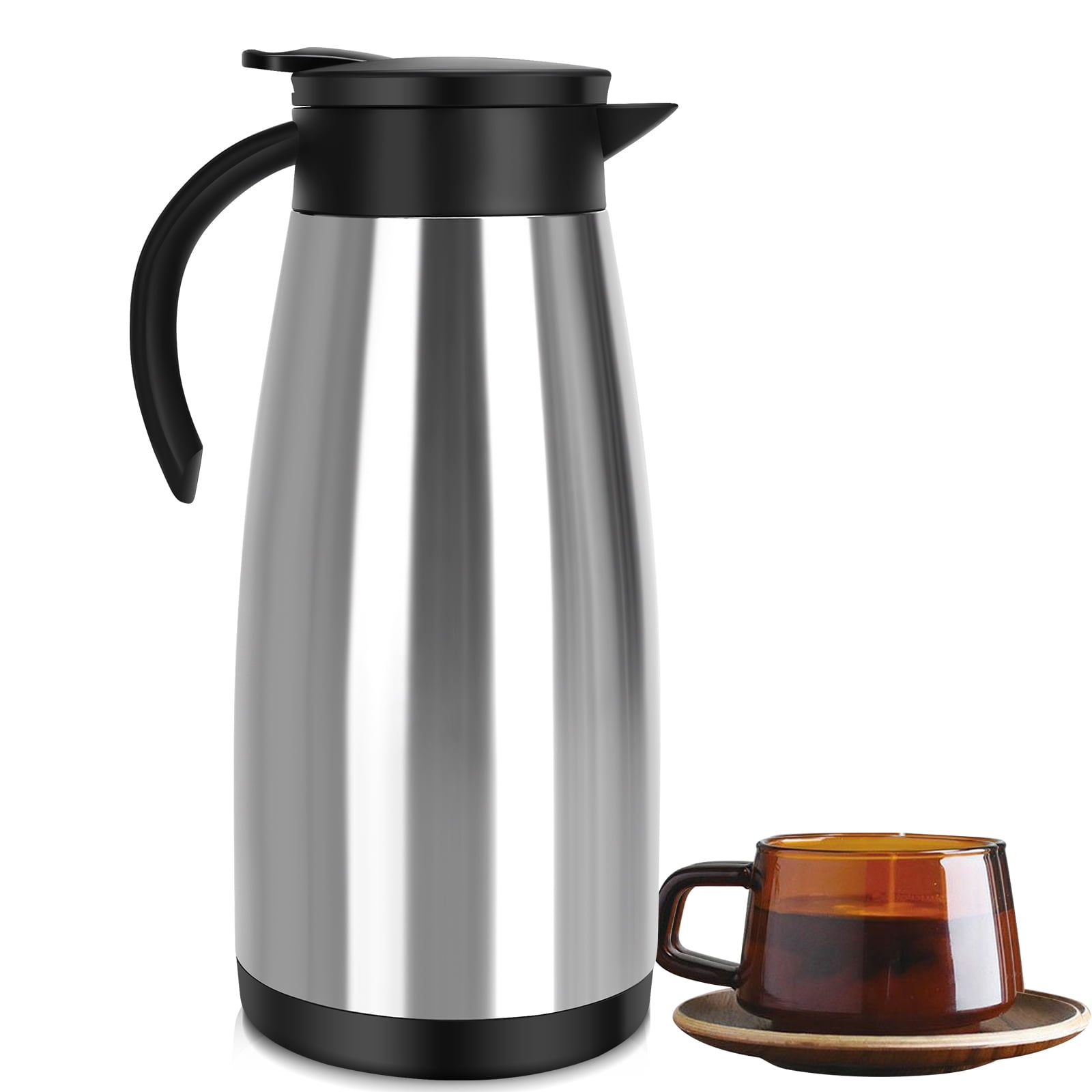 Water/Coffee/Tea Thermos Carafe/Pitcher/Pot/Jug, double wall