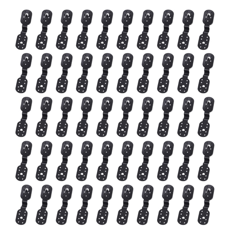 Curated visual reference: 50Pack Durability Plastic Clamps Garden Terraces Shade Cloth Stability Photo Inspiration