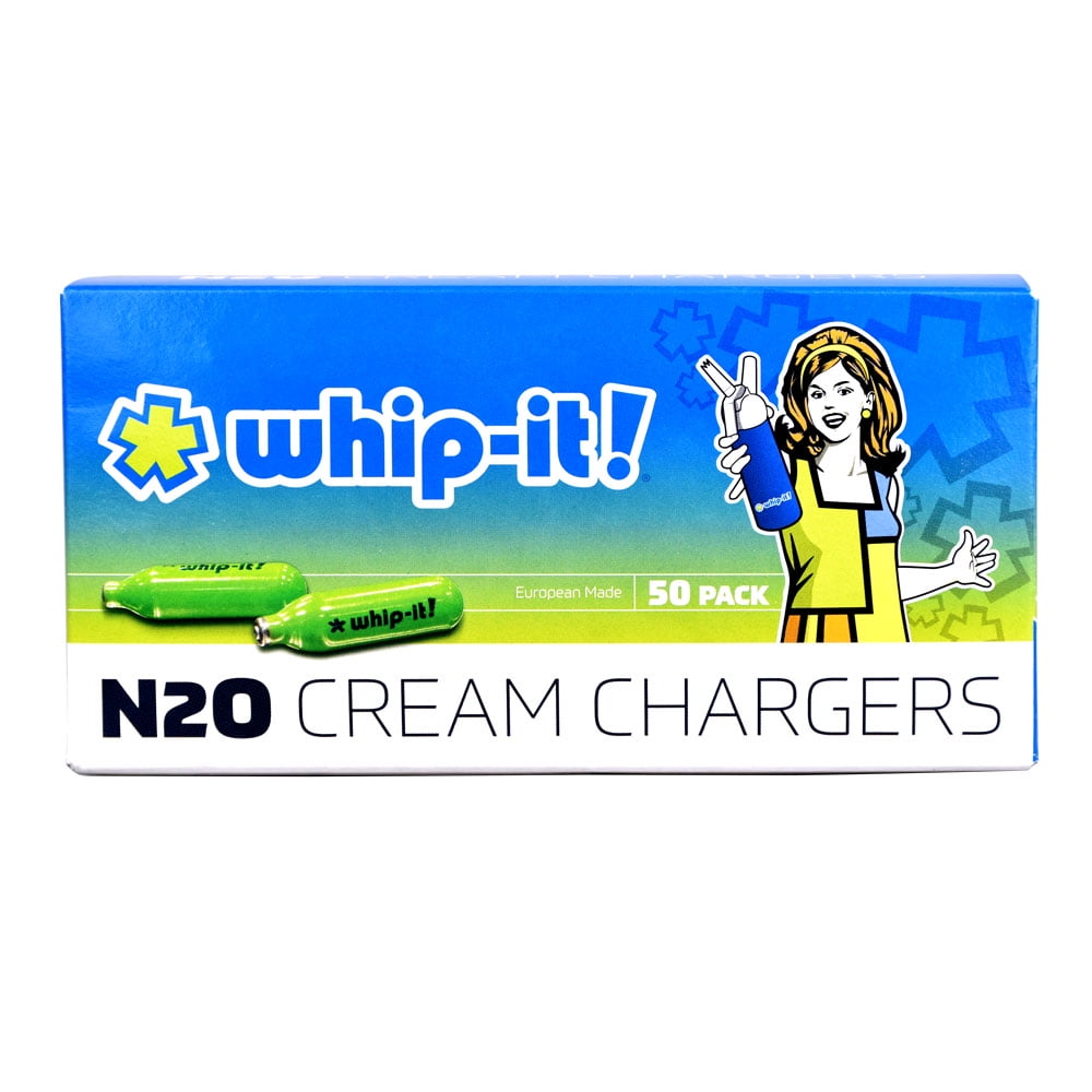 50pc Display WhipIt! Brand Cream Chargers