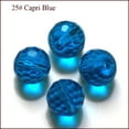 thumbnail image 1 of 50pc K9 Glass Imitation Austrian Crystal Beads Grade AAA Faceted(128 Facets) Round Dodger Blue 10mm Hole: 0.9~1mm, 1 of 1