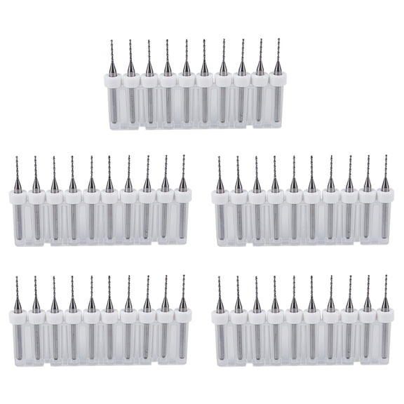 50pcs 0.8mm High Quality PCB Print Circuit Board Carbide Mini Drill Bits Tool