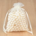 thumbnail image 1 of 50pcs 12 Colors Jewelry Packaging Bag 7*9cm Organza Bags Gift Storage Wedding Drawstring Pouches Wholesales 6 Jonquil 7x9cm, 1 of 6