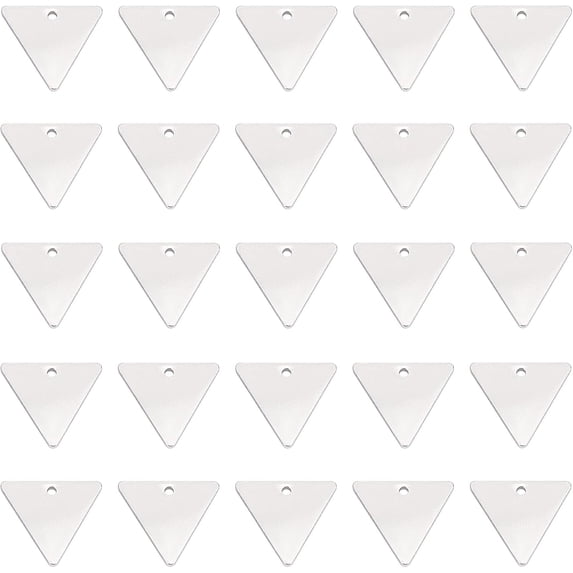 ImpressArt Metal Stamping Blanks - 24 Pack Brass Rectangles For Jewelry Making