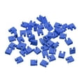 thumbnail image 1 of 50pcs 2.54mm Standard Pin Header Jumper Cap Short Circuit Connection Cap,Mini Micro Jumper Bridge Plug Blue, 1 of 5