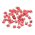 thumbnail image 1 of 50pcs 2.54mm Standard Pin Header Jumper Cap Short Circuit Connection Cap,Mini Micro Jumper Bridge Plug Red, 1 of 5