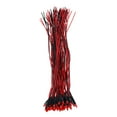 thumbnail image 1 of 50pcs 3mm LED Diode Lights, Single Flash Red Round Transparent DC 12V, 1 of 6