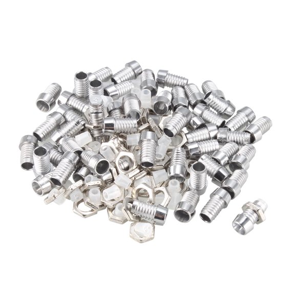 50pcs 3mm Lamp Holder Light Bulb Socket for Light-emitting Diode Lighting