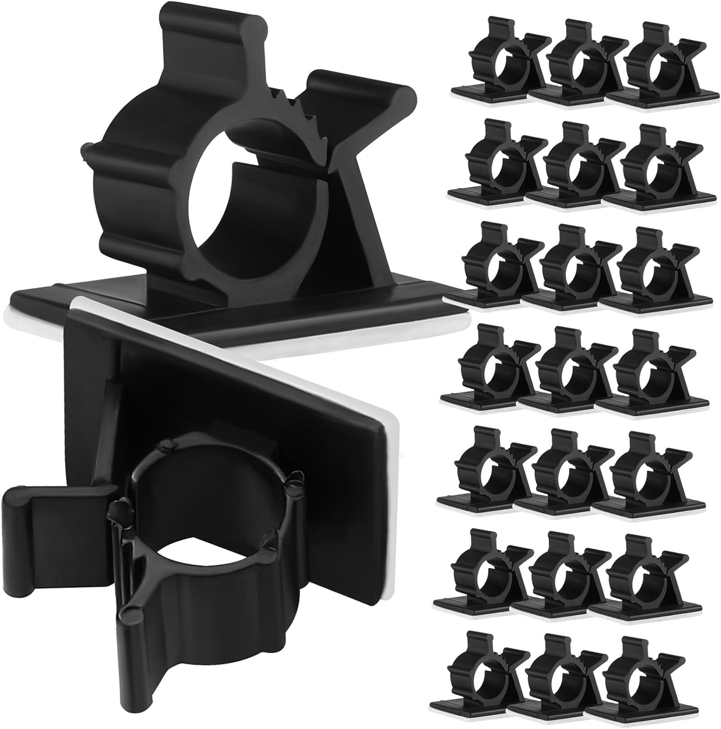 50pcs Adjustable Wiring Harness Clip Holder Cord Keeper Clip Electrical