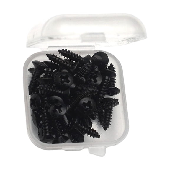 50pcs Alloy Guitar Pickguard Screws, & Fit for Electric Bass & Guitars