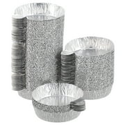 50pcs Aluminum Weighing Dishes for Mixing & Weighing 42ml